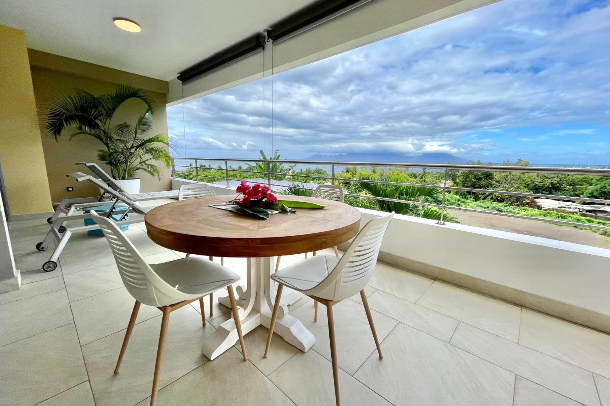 Manuia Luxury Apartment - Tahiti Punaauia -Wi-Fi Netflix Pool & Gym Extérieur photo