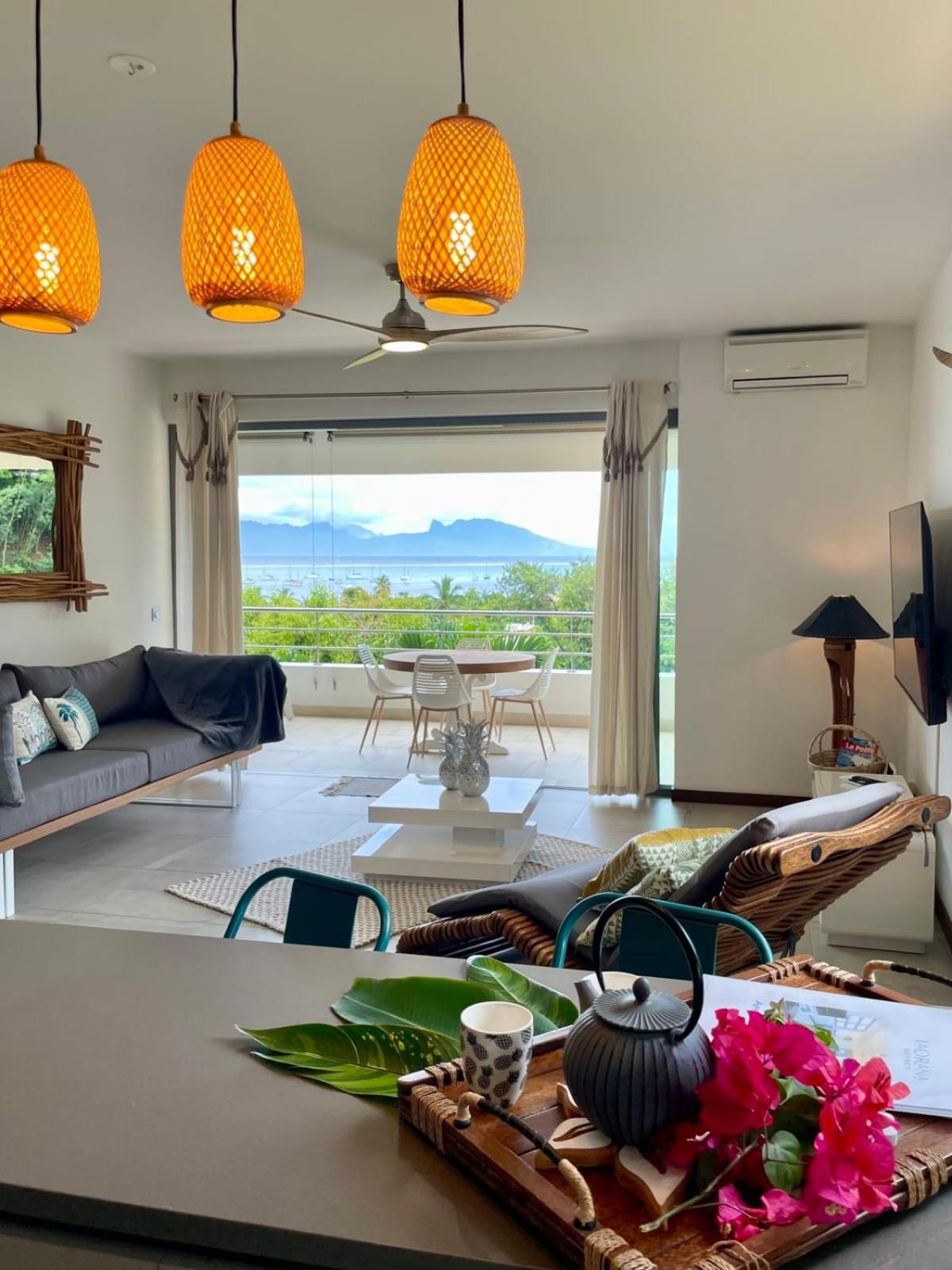 Manuia Luxury Apartment - Tahiti Punaauia -Wi-Fi Netflix Pool & Gym Extérieur photo