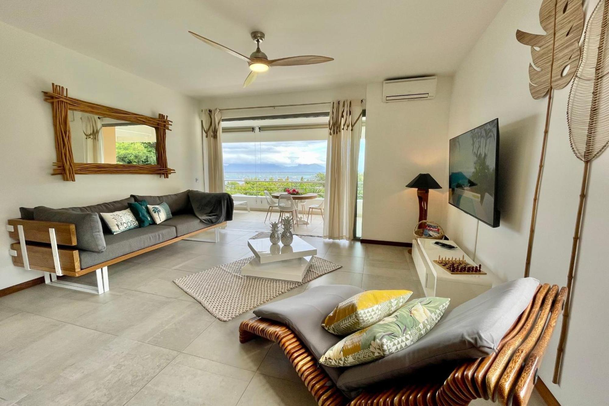 Manuia Luxury Apartment - Tahiti Punaauia -Wi-Fi Netflix Pool & Gym Extérieur photo